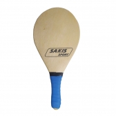 Kit de Frescobol Sakis Verniz com Bola - Azul