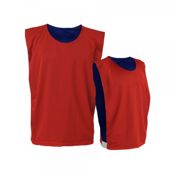 Colete de Treino Dupla Face TRB - Vermelho/Azul