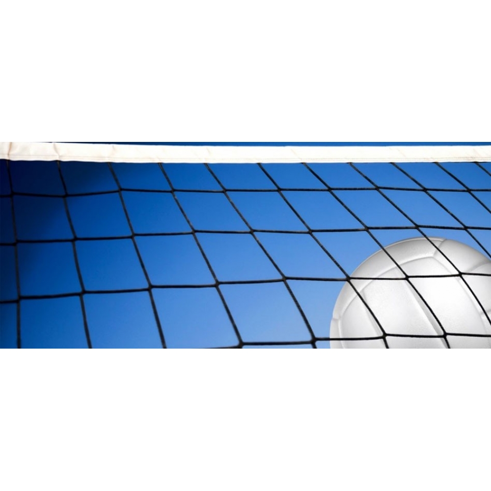 Rede de Vôlei 1 Faixa Sintética - Master - Preto