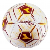 Bola de Society Diadora Coloring Park Branco e Laranja - Branco/laranja