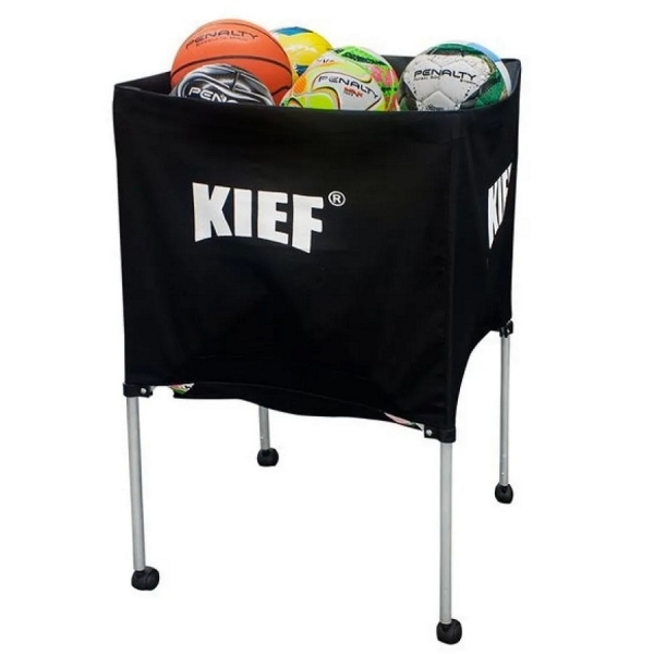 Carrinho para Transporte de Bolas Kief - Preto/Cinza