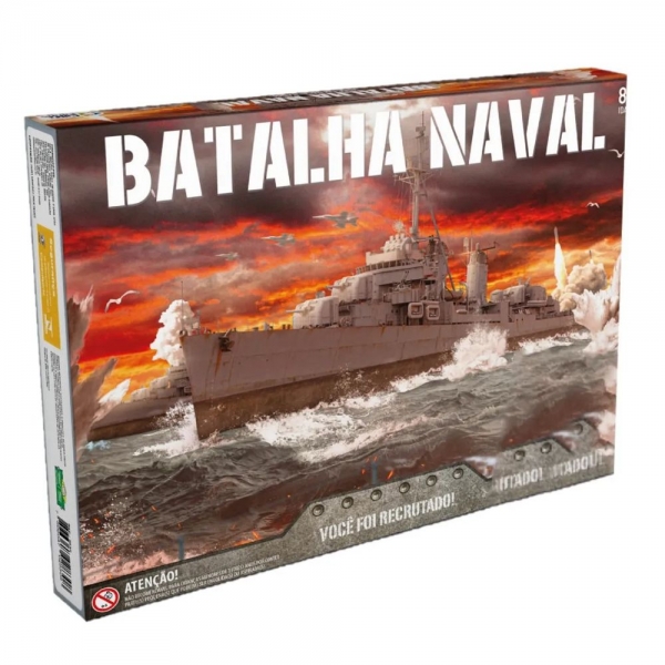 Jogo Batalha Naval - Pais & Filhos - Marrom