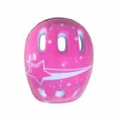 Capacete Infantil Star Com Led Bicicleta, Skate, Patins e Patinete - Rosa