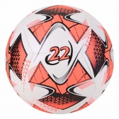 Bola Society Topper 22 Branco/Laranja - Branco/Laranja