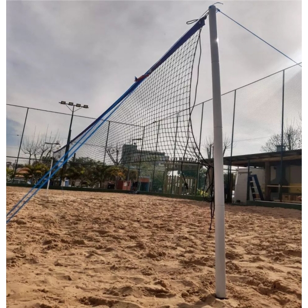 Kit de Beach Tennis Desmontável Semi Profissional - Master Rede - Preto