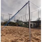 Kit de Beach Tennis Desmontável Semi Profissional - Master Rede - Preto