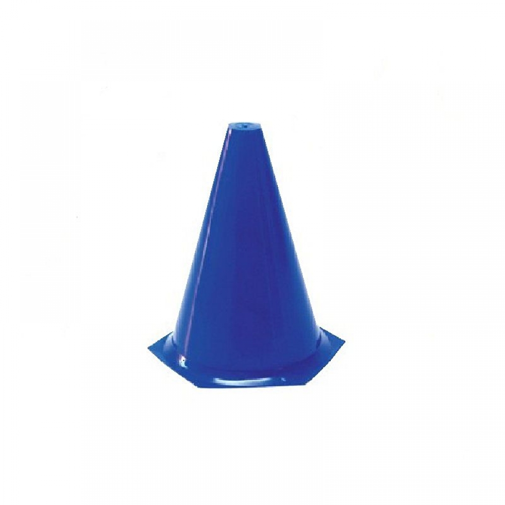 Cone de Agilidade 23cm (Kit com 10 Cones) - LDM - Azul