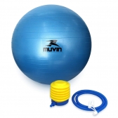 Bola de Ginástica e Pilates Muvin 55cm Azul - Azul