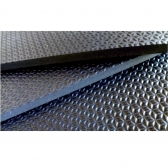 Colchonete Eva Tapete Yoga Exercícios 10mm Preto - Preto/Preto
