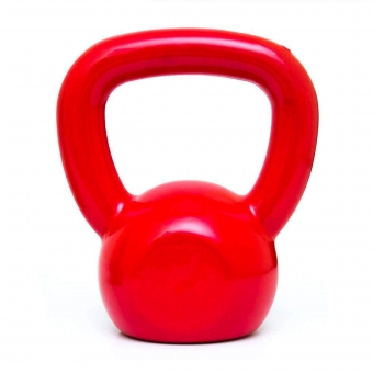 Kettlebell 10KG Emborrachado Vermelho