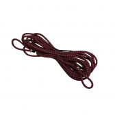 Corda Elástica 10 Metros - Preto/Vermelho