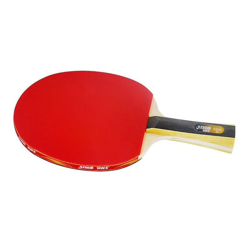 Raquete Tênis De Mesa Dhs 1002 Original + Case - Preto