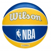 Bola Basquete Wilson NBA Tribute #7 Golden State Warriors - Azul/Amarelo