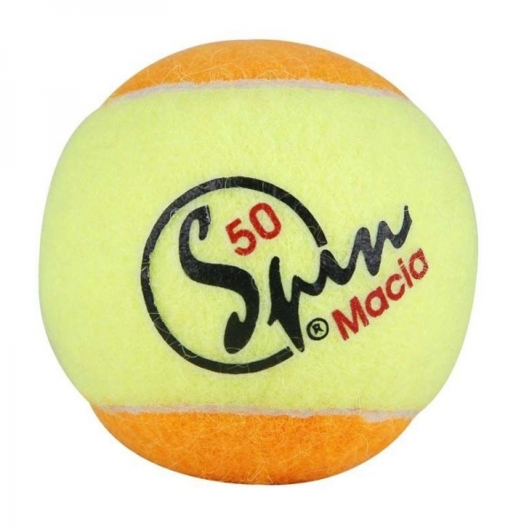 Bola De Tênis Spin Macia Laranja Com 40 Unidades - Laranja