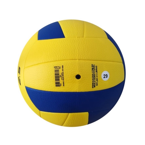 Bola Rainha Vôlei 2.5 Oficial - Amarelo/Azul