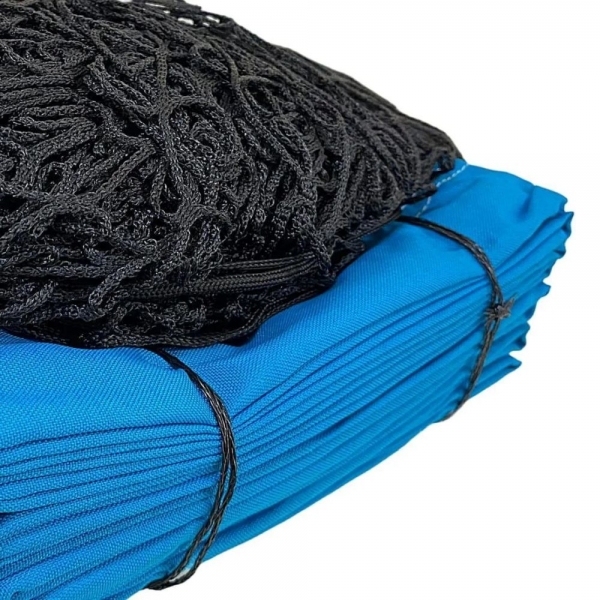 Rede Multi Sports Azul Lazer Fio 1,5mm Seda - Master Rede - Azul