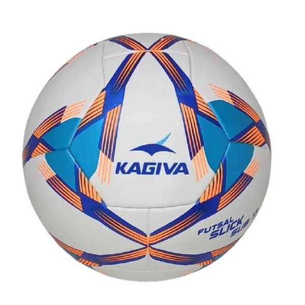 Bola de Futsal Kagiva Slick SUB 13 - Branco/Azul