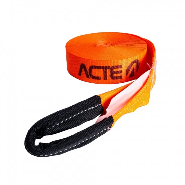 Slackline 10 Metros com Catraca T123 Laranja Acte Sports - Laranja