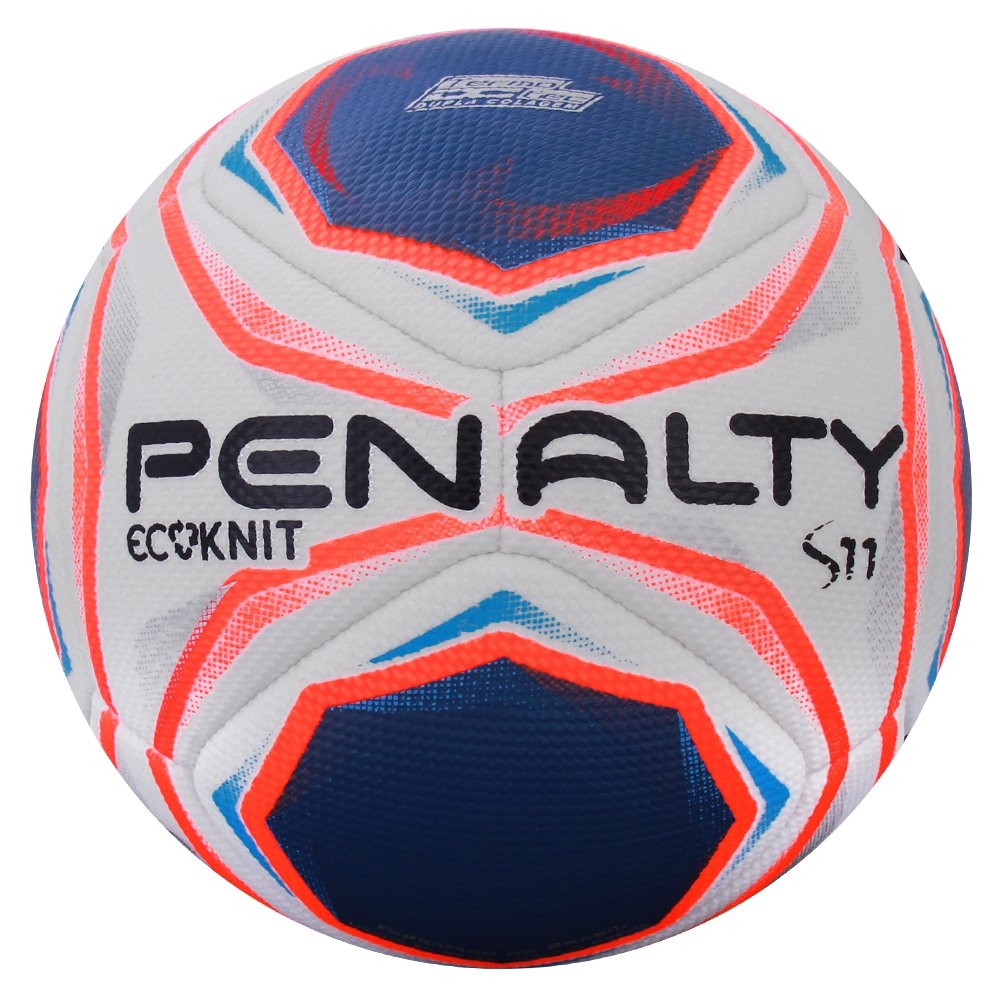 Bola Futebol Campo Penalty S11 Ecoknit X - Branco