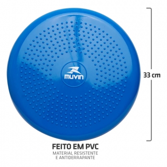 Disco de Equilíbrio Muvin Azul