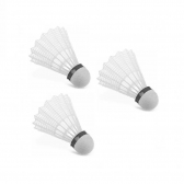 Tubo de Peteca Badminton Hyper com 3 Unidades em Nylon PSC-103 - Branco