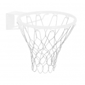 Rede de Basquete Gismar Fio 4mm Tipo Chuá Seda - Branco/Branco
