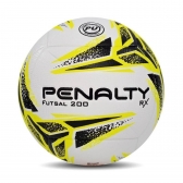 Bola Futsal Penalty RX 200 XXIII Sub 13 Am Pt - Amarelo/Preto