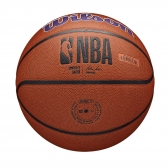 Bola de Basquete NBA Los Angeles Lakers Wilson Team #7 - Laranja+Roxo - Laranja