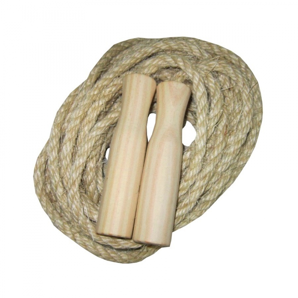 Pula Corda de Sisal Escolar Nemesis 2,5m - Marrom