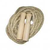 Pula Corda de Sisal Escolar Nemesis 2,5m - Marrom
