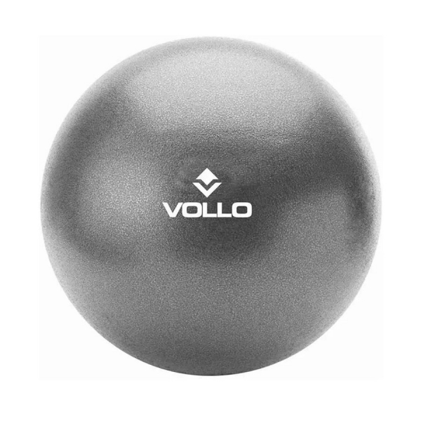 Mini Bola de Exercícios Vollo 25cm - Cinza