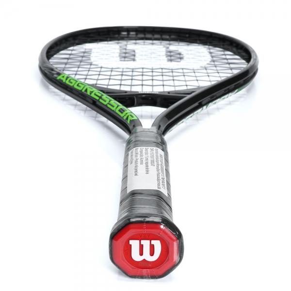 Raquete de Tênis Wilson Aggressor 112 Tns Racket 3 - Preto/verde