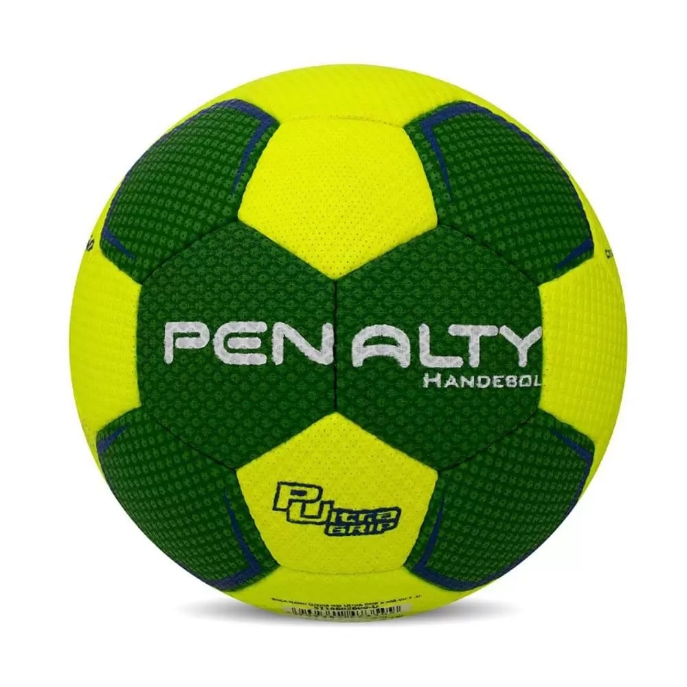 Bola Handebol Penalty Suécia H3L Ultra Grip X - Amarelo/Verde