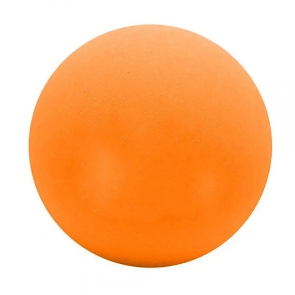 Bola de Tênis de Mesa Poker ABS 40MM Pote com 54 unidades - laranja/preto