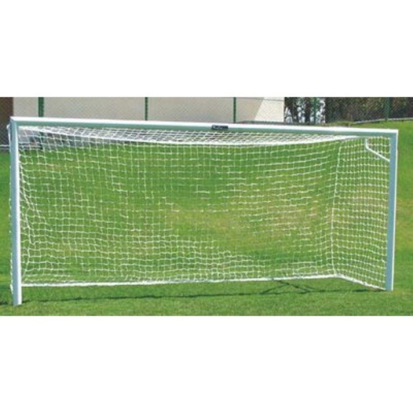 Rede de Futebol Campo Master Rede Fio 2,5mm Seda - Branco