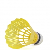 Tubo de Peteca Badminton Hyper com 3 Unidades em Nylon PSC-103 - Amarelo