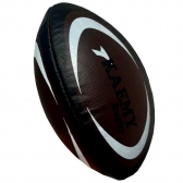 Bola Rugby Kaemy K70 Costurada XXIV - Preto/Branco