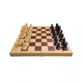 Jogo de Xadrez Travel Chess Set - Jaehrig - Marrom