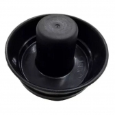 2 Rebatedores 2 Discos Para Mesa De Air Game Hockey - Preto