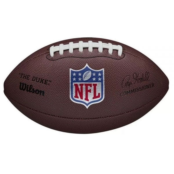 Bola Futebol Americano Wilson NFL The Duke Pro Réplica - Marrom