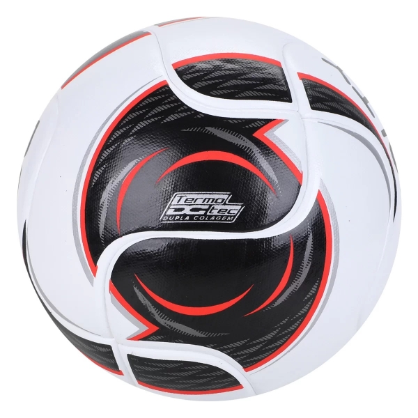 Bola de Futsal Infantil Max 100 Sub 9 / Sub 11 Penalty Term XXII - Branco+Preto - Branco/Preto