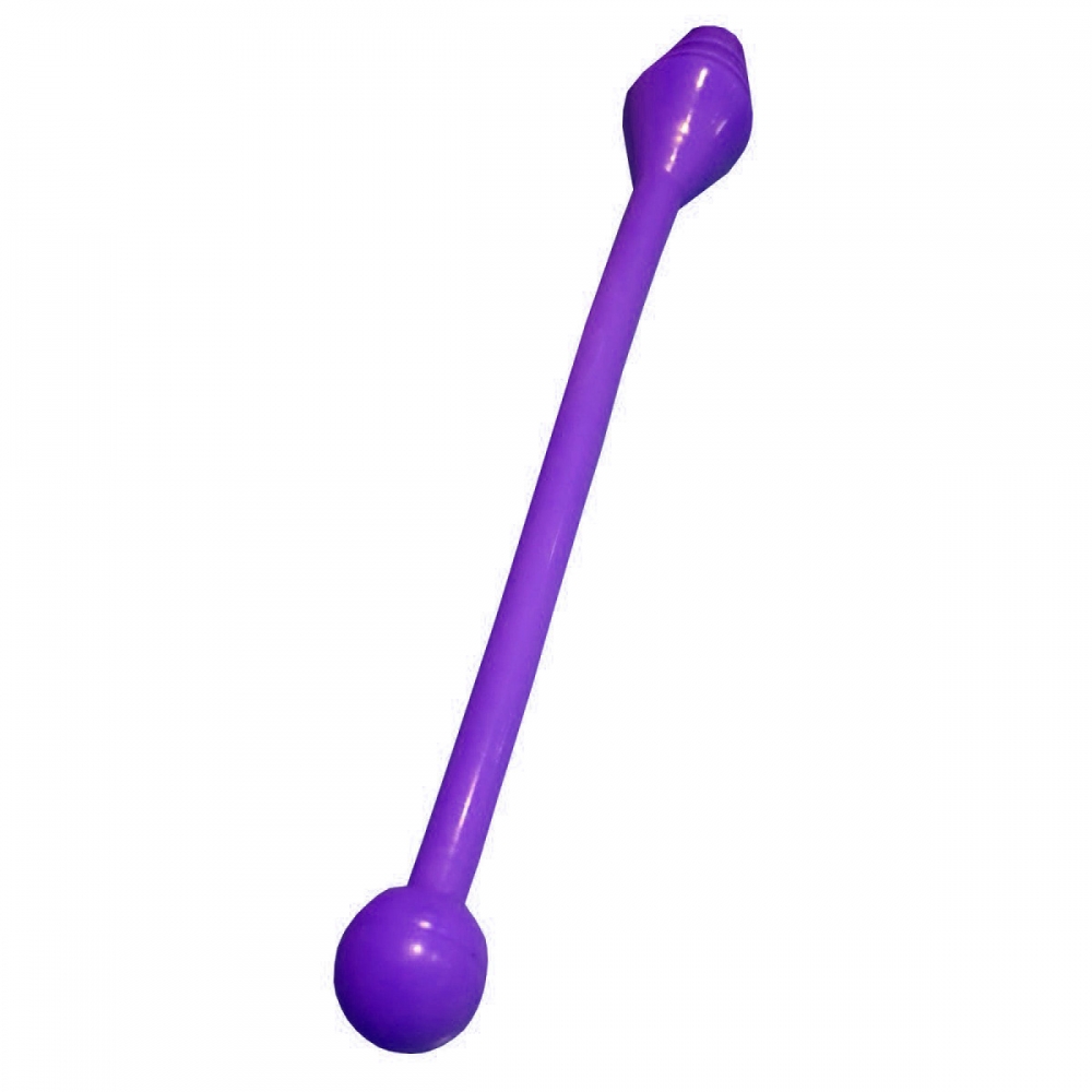 Par de Maça Ginástica Rítmica Oficial Adulto 45 cm - Roxo