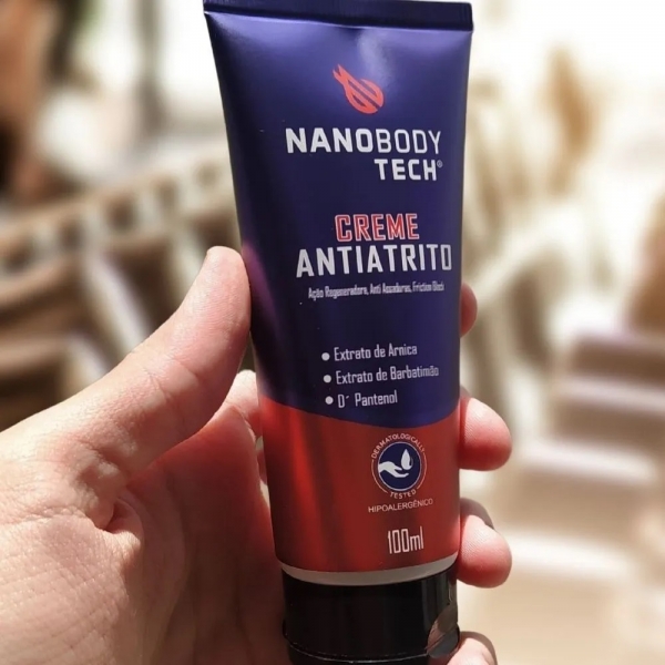 Creme Antiatrito NanobodyTech 100 ml - Roxo