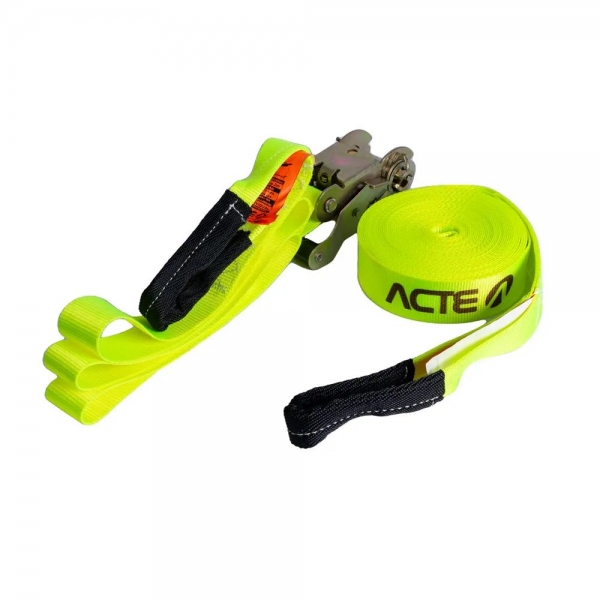 Slackline 10 Metros com Catraca T122 Verde Acte Sports - verde
