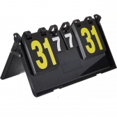 Placar De Mesa Marcador Manual Dobrável Contador De Pontos - M.R - Preto