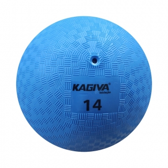 Bola Iniciação Kagiva de Borracha Nº 14 Azul