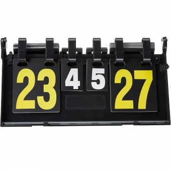 Placar De Mesa Marcador Manual Dobrável Contador De Pontos - M.R
