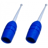 Par de Maça Ginástica Rítmica Conectável Infantil/Juvenil 40cm - Tuimader - Azul