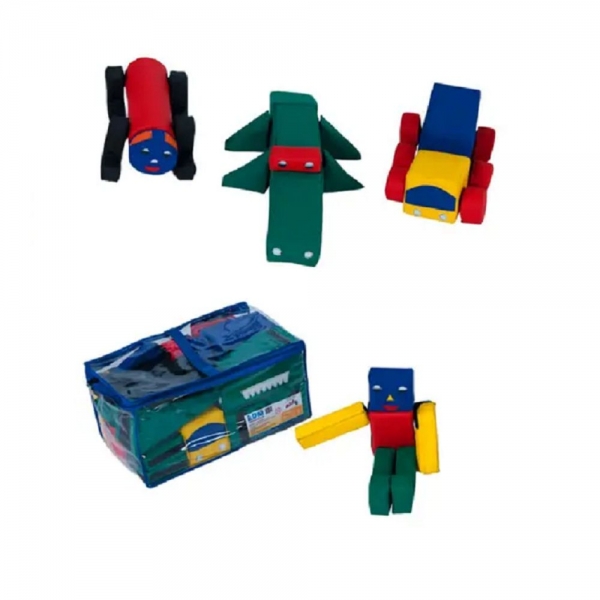 Quebra Cabeça de Módulos - LDM - Azul