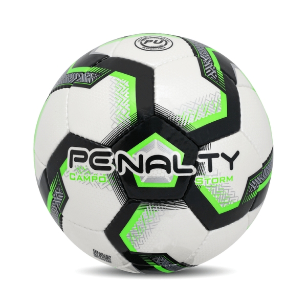 Bola Campo Penalty Storm XXIII - Branco/preto
